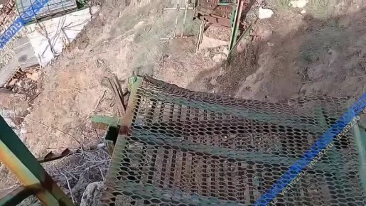 В районе грота Дианы произошёл оползень