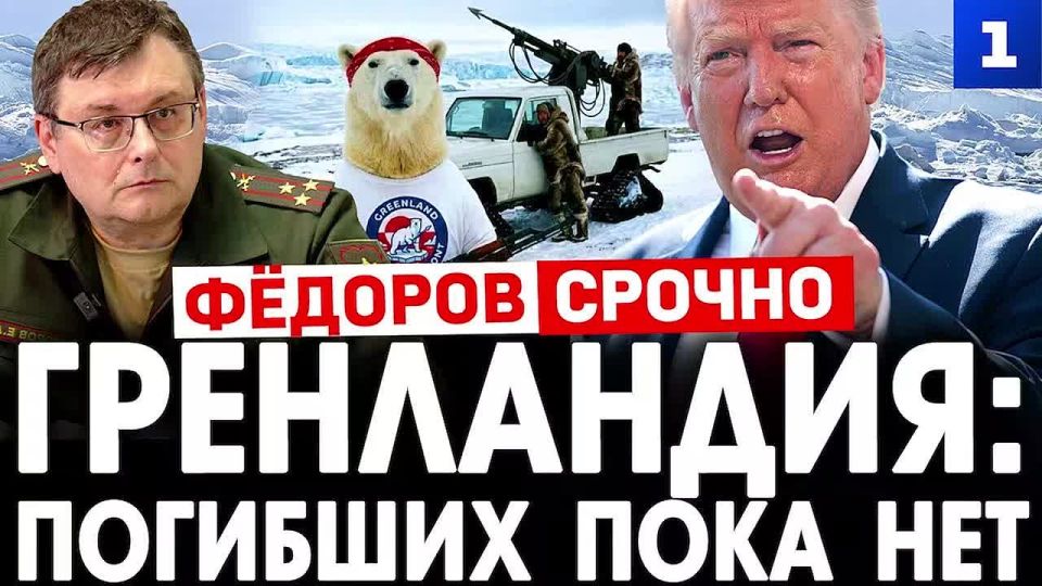 Фёдоров: шум вокруг Гренландии нужен, чтобы отвлечь внимание от Украины