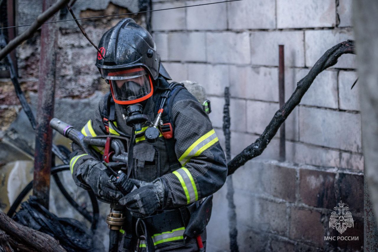Мужчина пострадал на пожаре в Севастополе