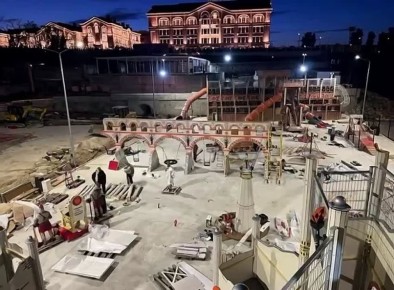 В Севастополе на территории Нового Херсонеса строят детскую площадку «Новый Рим»