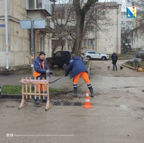 «Водоканал» работает на городских улицах