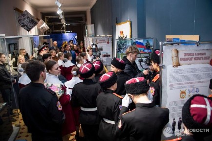 Мультимедийная выставка "Казачество Крыма" открылась в Центральном музее Тавриды