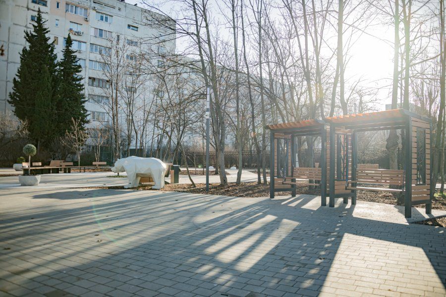 В Севастополе появился новый сквер около детского сада № 127