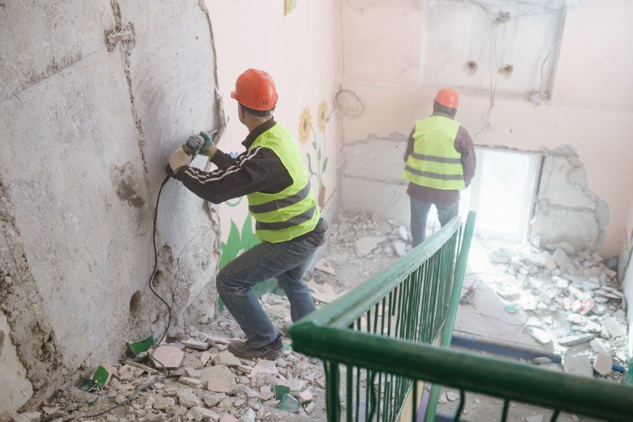 Детский сад № 32 в Севастополе капитально ремонтируют по президентской программе