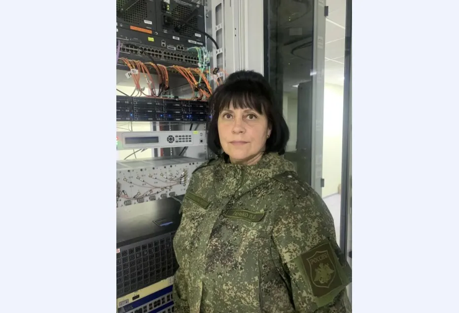 Связистка Черноморского флота получила медаль «За воинскую доблесть»