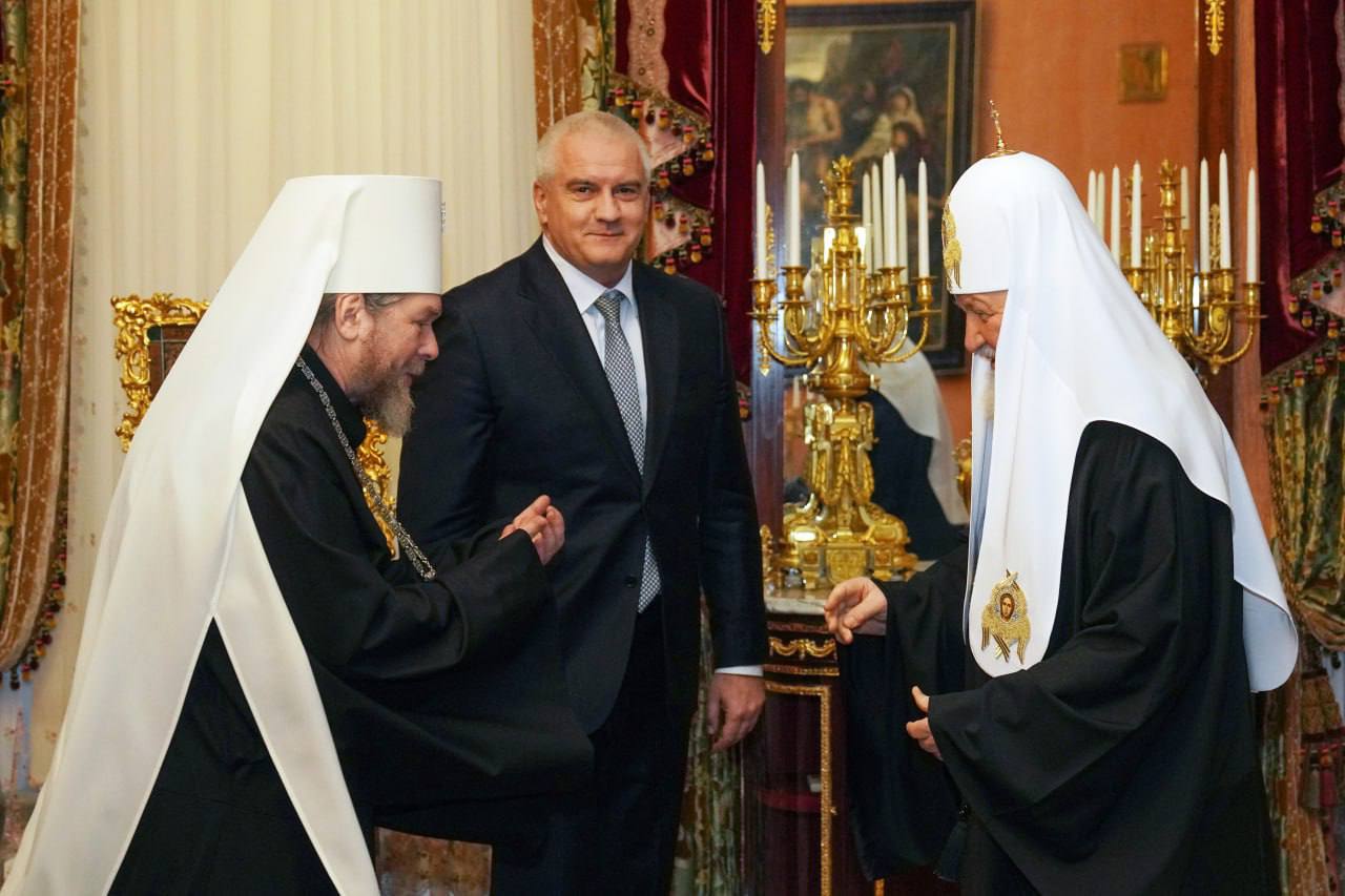 Патриарх Кирилл и Аксёнов обсудили проекты в Крыму