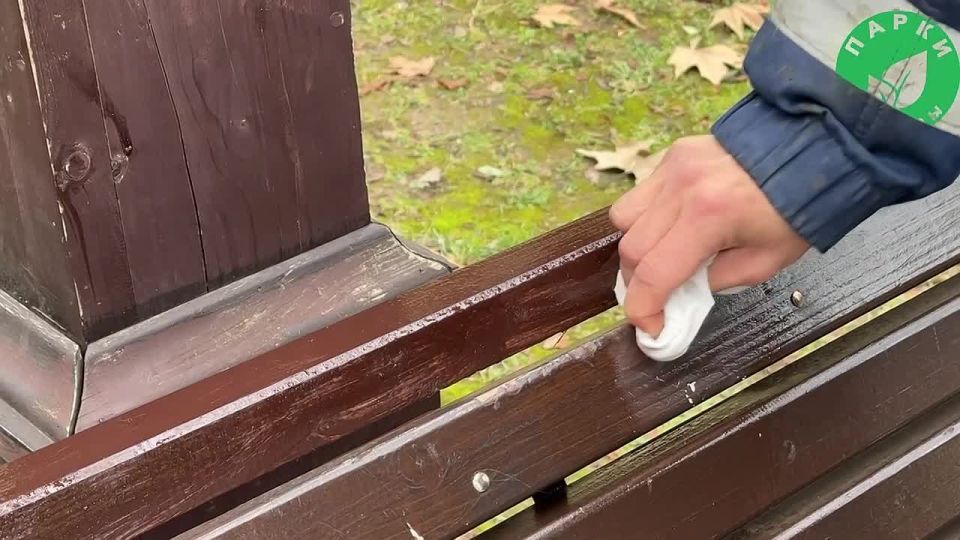 В сквере Севастопольских Курсантов проведен ряд ремонтных работ: