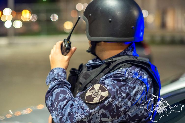В Симферополе росгвардейцы задержали подозреваемого в краже