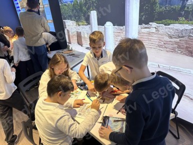 Детский исследовательский центр «Эврика» открылся в фондохранилище музея-заповедника «Херсонес Таврический»