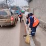 Подведомственные Департаменту транспорта организации вышли на иницативный субботник