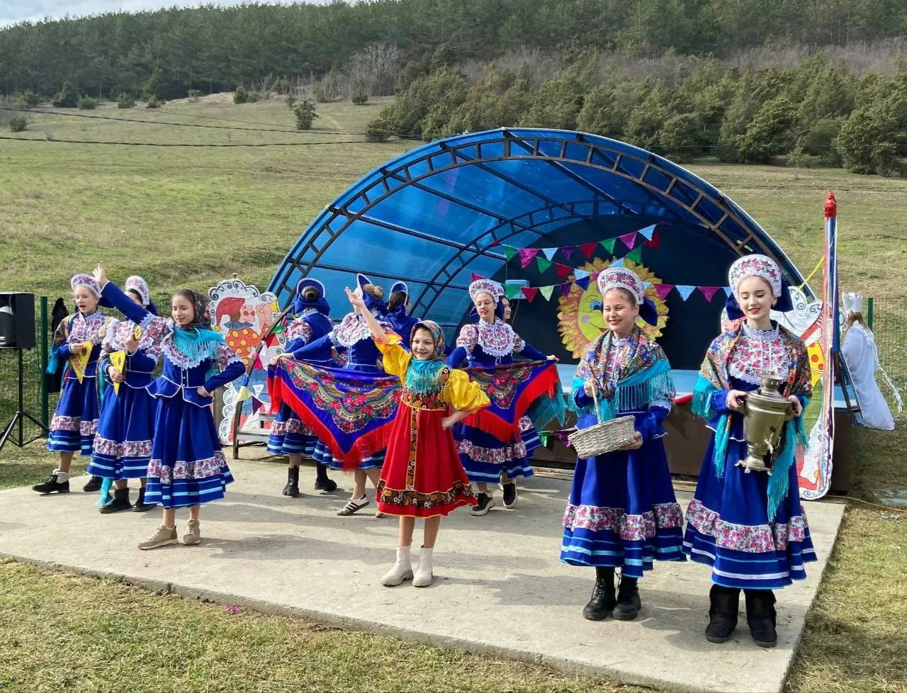 В селе Черноречье организовали праздник, посвящённый Масленице