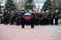 Александр Кулагин: Не изменяя многолетней традиции, сегодня, в День защитника Отечества и День народной воли, возложили венки и цветы к Вечному огню Мемориала обороны Севастополя 1941-1942 гг