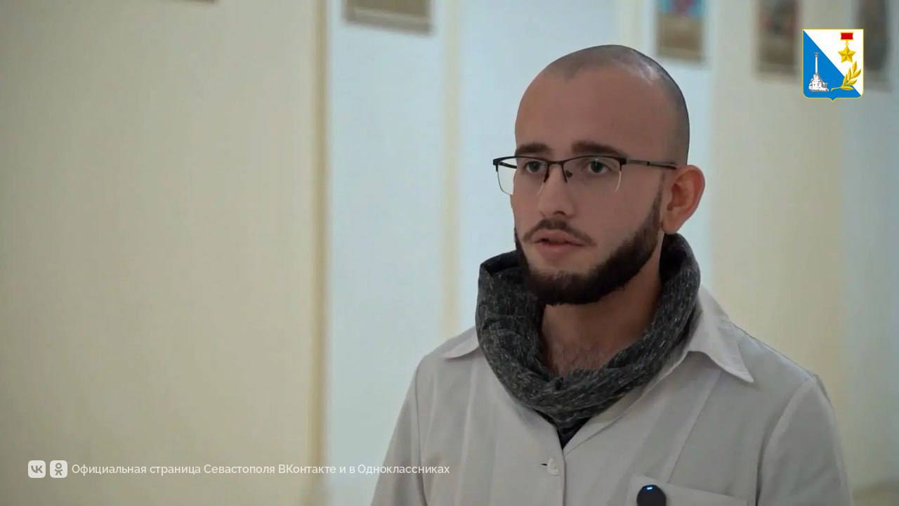 Студенты СевГУ Родион Тимганов и Жанна Левковская вернулись из волонтерской поездки в военный госпиталь в Курской области