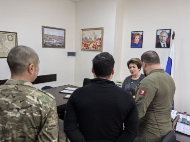 Екатерина Алтабаева: Сегодня встретилась с участниками специальной военной операции
