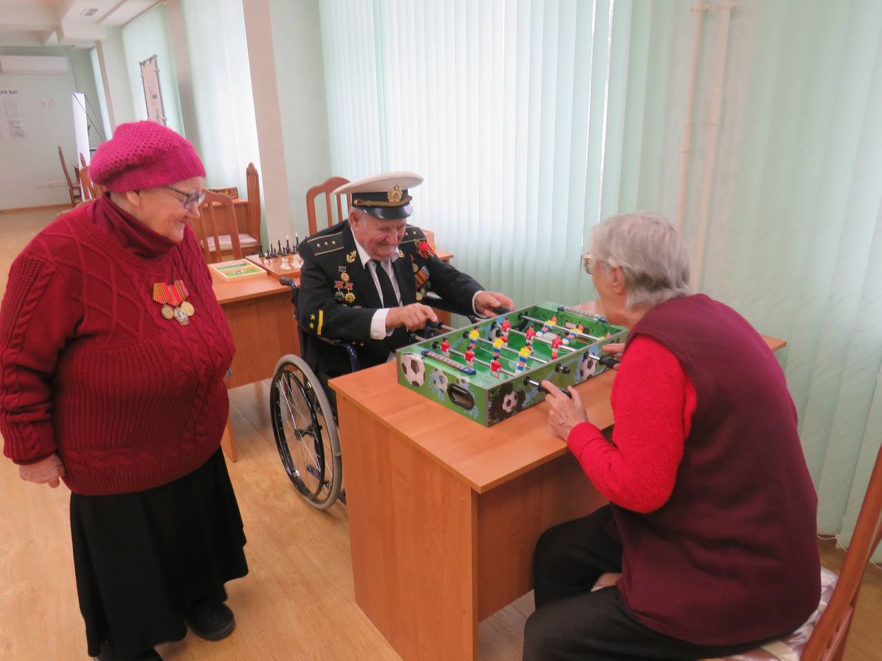 Новости из Севастопольского дома-интерната для престарелых и инвалидов: у нас спортивно-игровой бум!