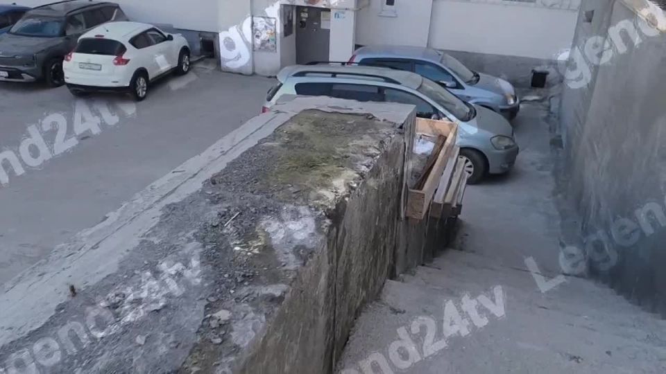 Ремонт подпорной сены на улице Вакуленчука 12 выполнен на 75%