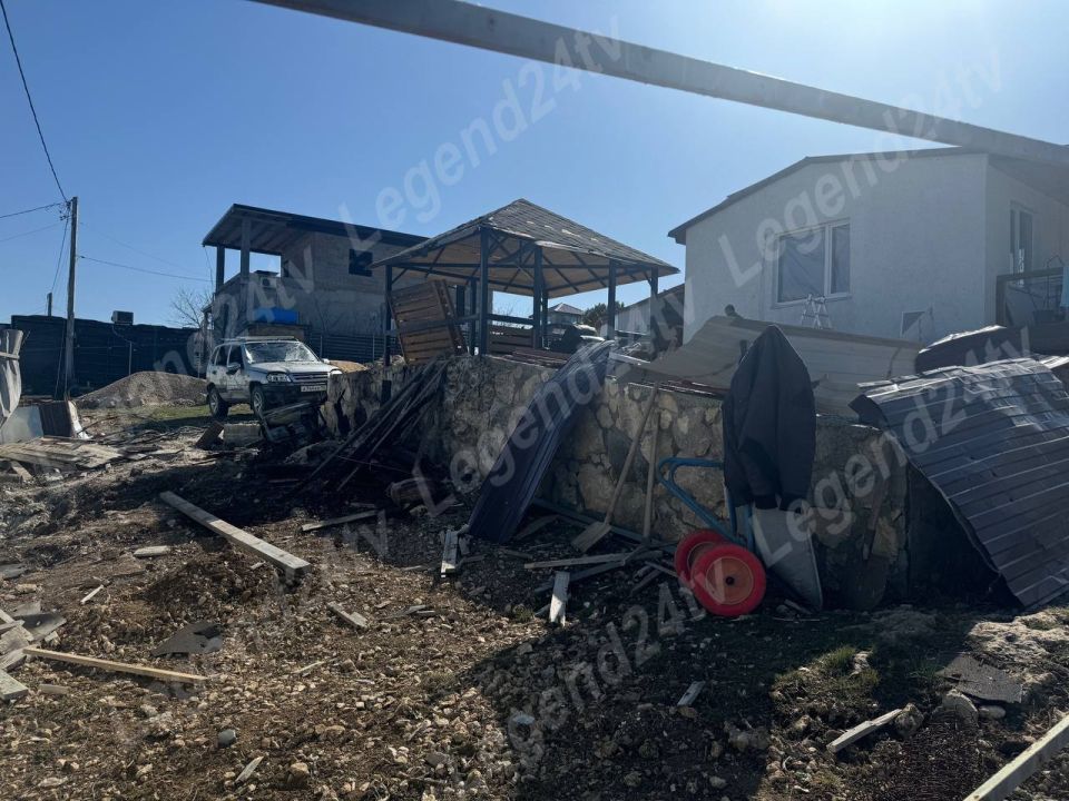 30 домов в районе Фиолента обесточены в ходе обстрела ВСУ