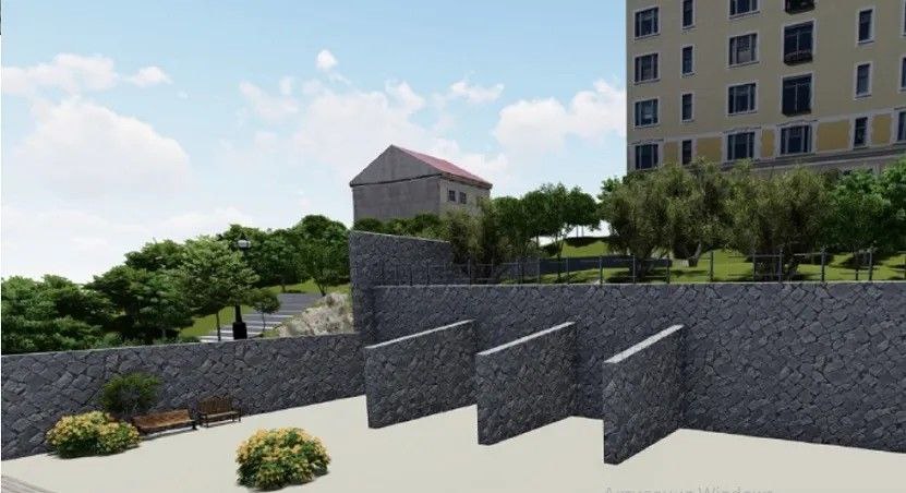 Подпорную стену на улице Володарского планируют капитально отремонтировать