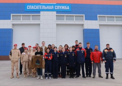 В пожарно-спасательной части села Павловка прошла встреча с молодежью