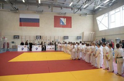 Алексей Ярусов поздравил участников юбилейного турнира по дзюдо