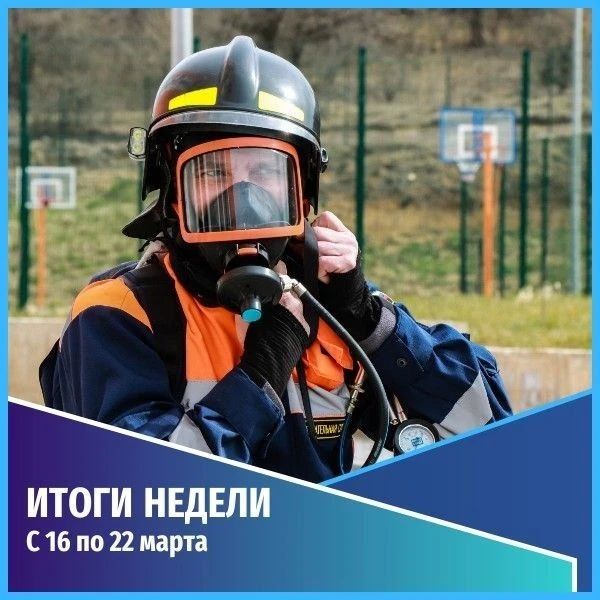 Общественная безопасность. События недели с 16 по 22 марта