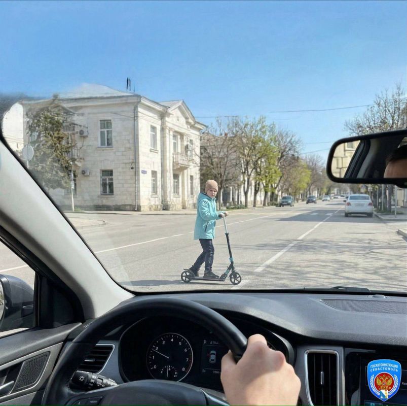 Госавтоинспекция Севастополя напоминает водителям и родителям о безопасности детей во время школьных каникул