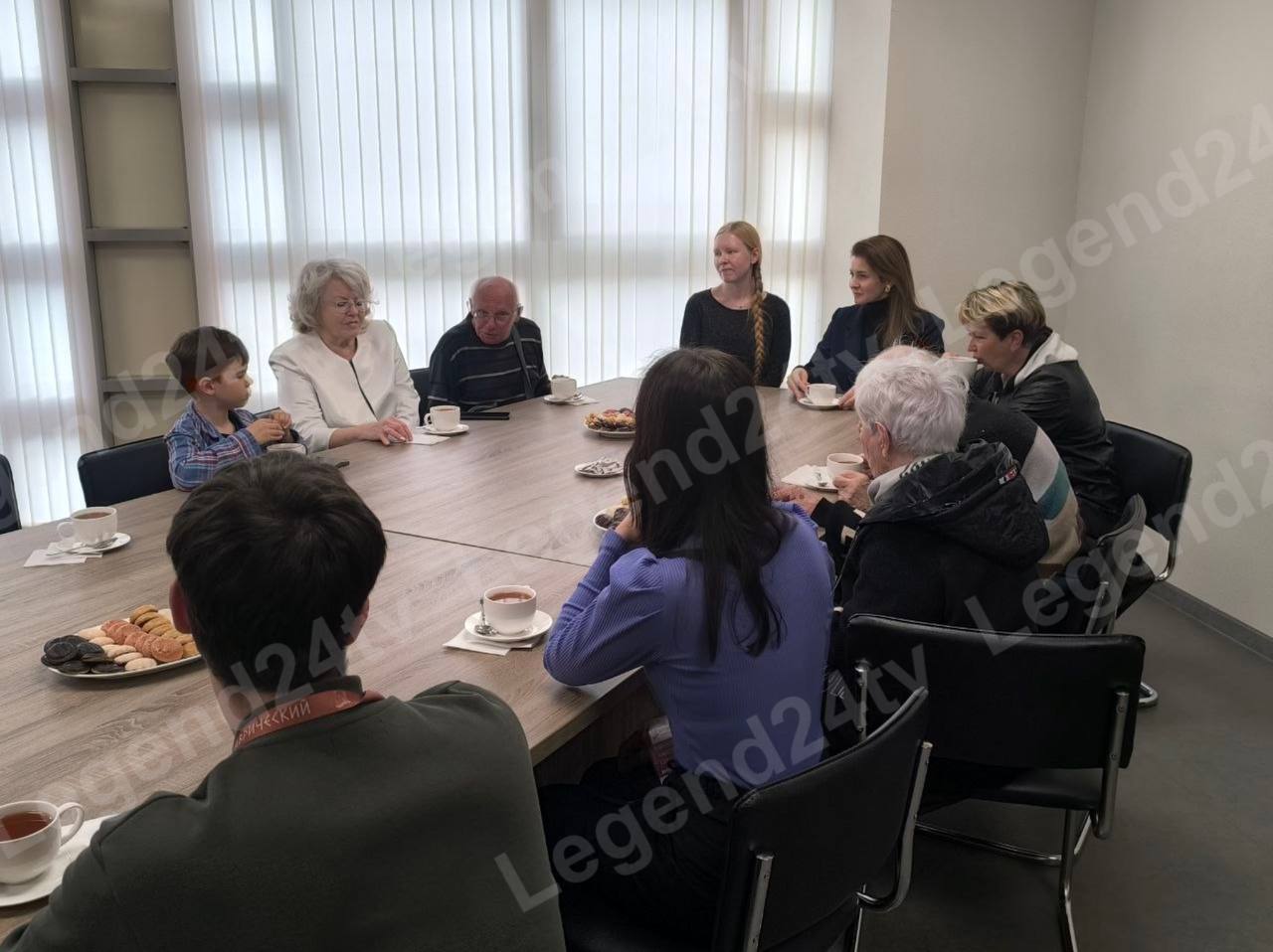 Ветеран Владимир Пекус провёл встречу с молодёжью в Херсонесе