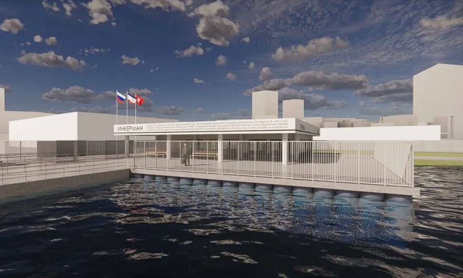 Так после реконструкции будет выглядеть пирс №49 в Инкермане