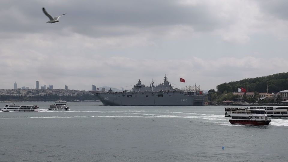 Турецкий танкер атакован у Босфора в Чёрном море