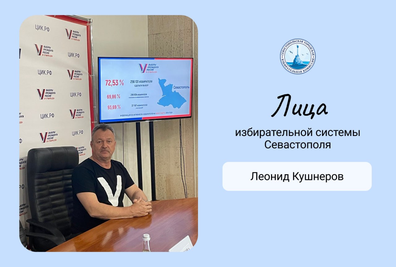 Наша рубрика «Лица избирательной системы»