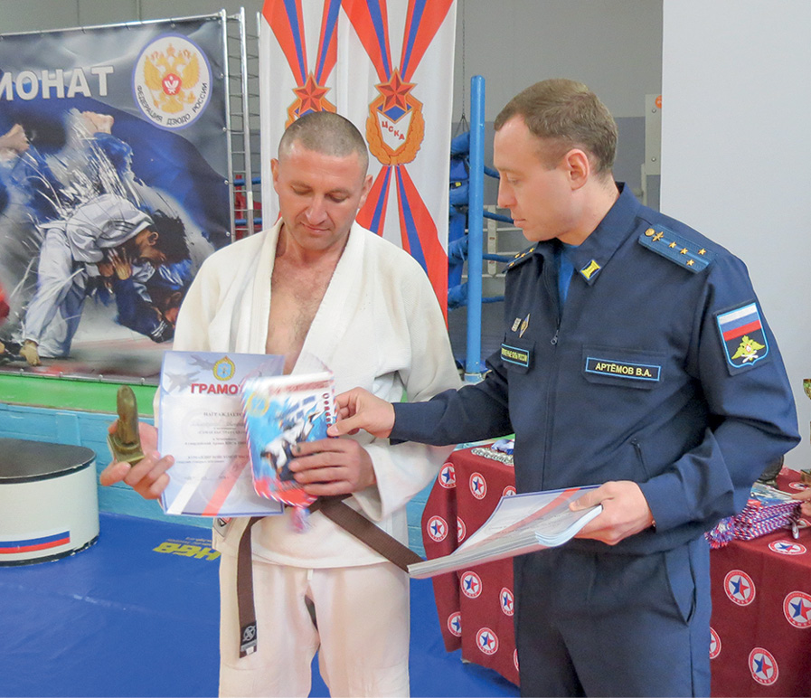 В Севастополе прошёл чемпионат 4-й гвардейской армии ВВС и ПВО по дзюдо