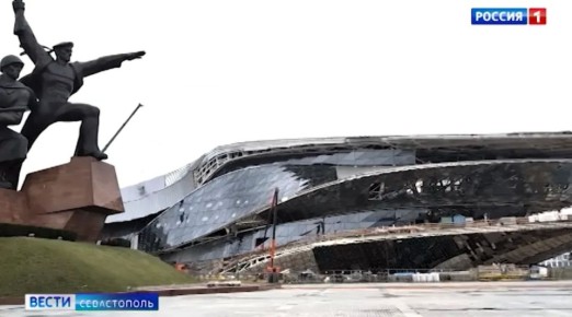 На мысе Хрустальный продолжается строительство Театра оперы и балета