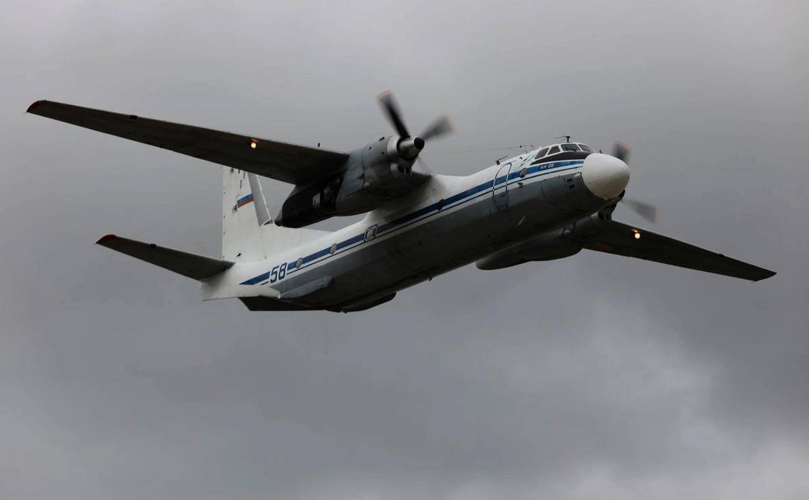 Самолет Ан-26 разбился над Крымом