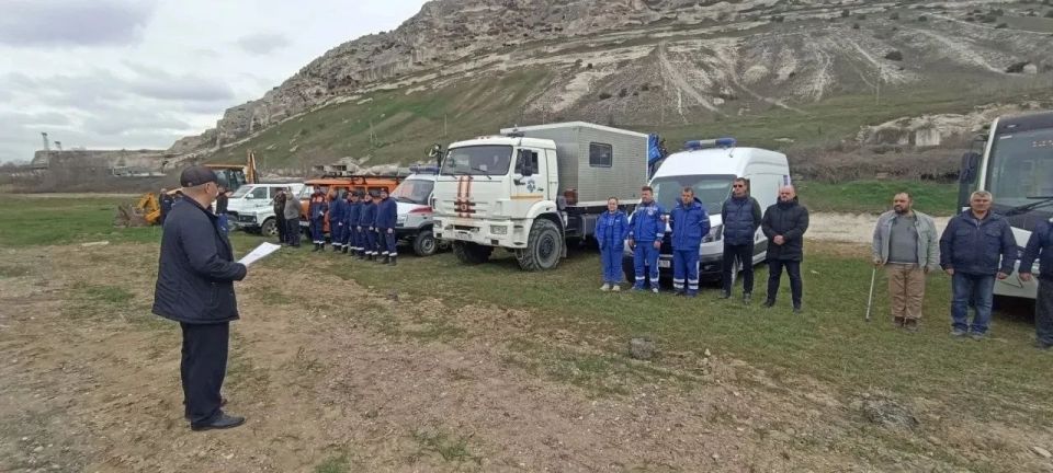 В Севастополе состоялась плановая тренировка