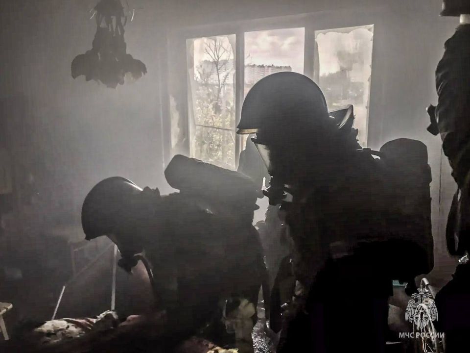 Мужчина пострадал на пожаре в Севастополе — МЧС