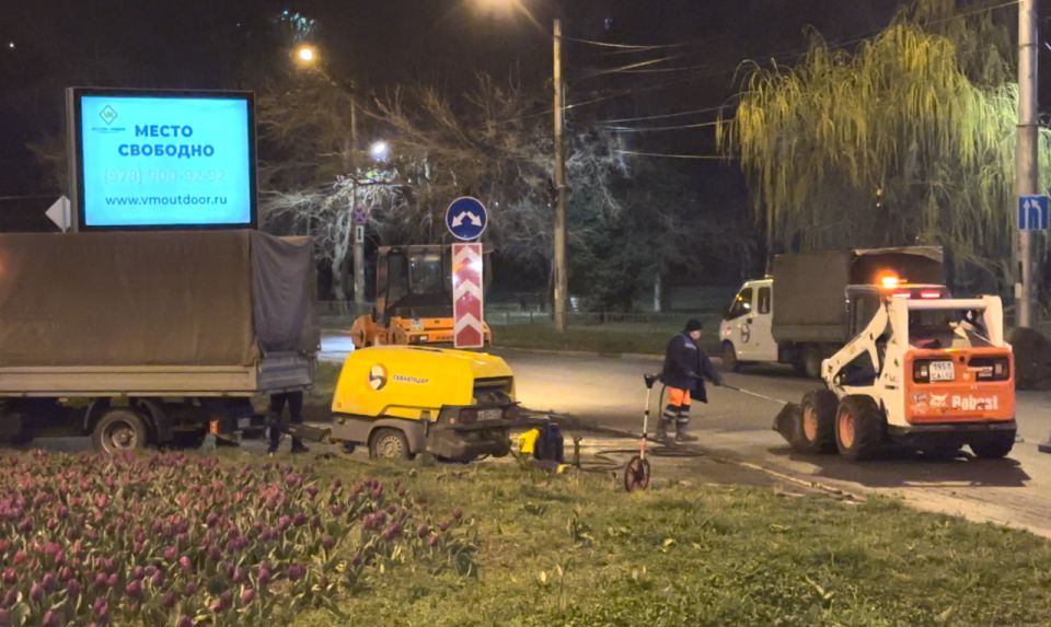 Дорогу на улице Вокзальной в Севастополе отремонтируют до конца недели