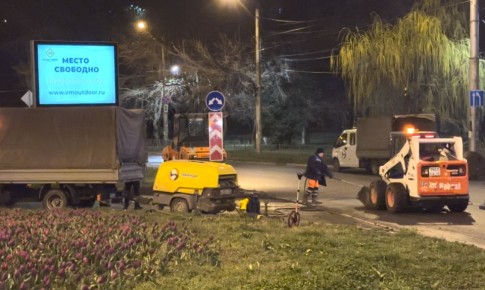 Дорогу на улице Вокзальной в Севастополе отремонтируют до конца недели