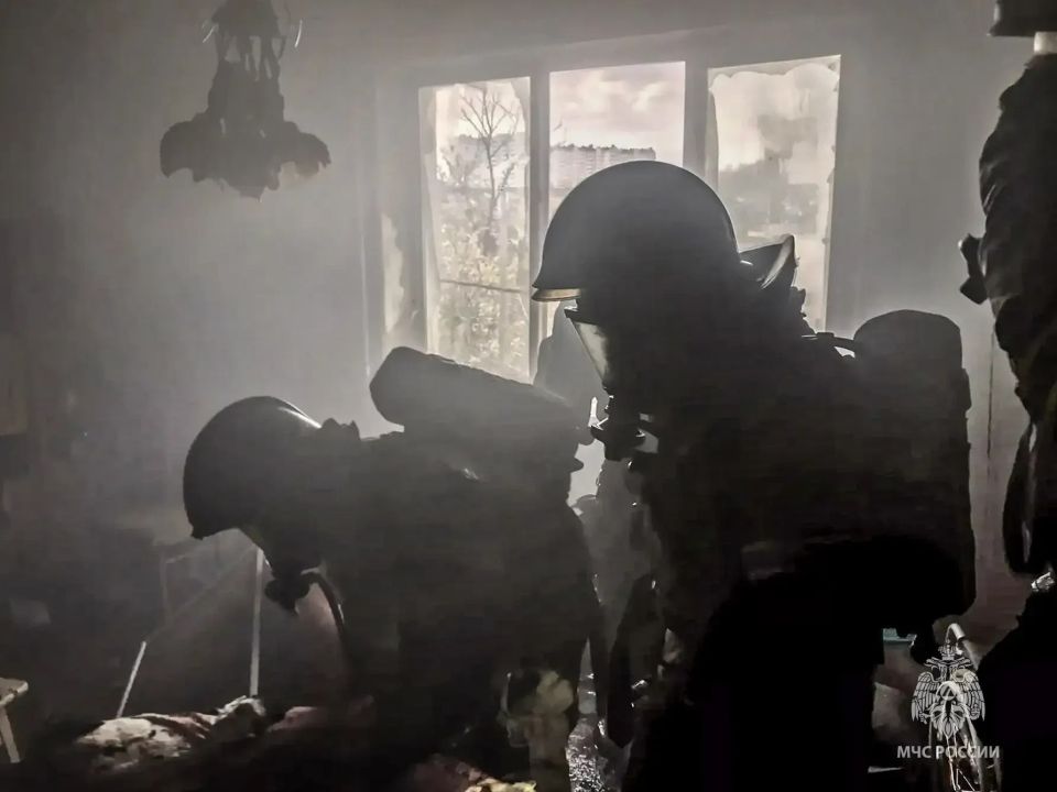 В Севастополе мужчина пострадал в пожаре