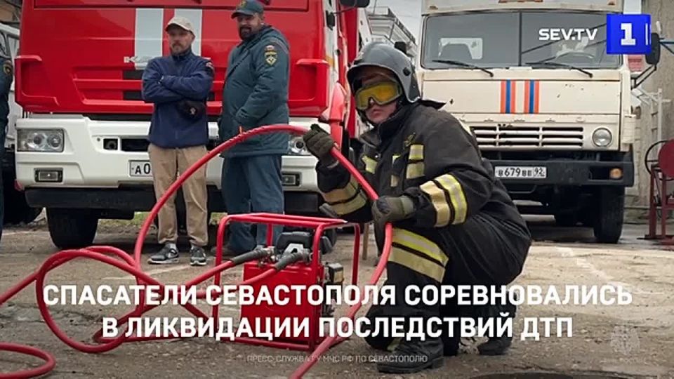 С начала 2026 года сотрудники МЧС России по Севастополю 96 раз выезжали на помощь пострадавшим в ДТП