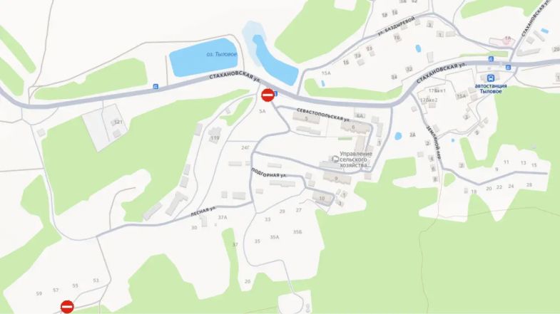 С 15 апреля на улице Лесной в селе Тыловое ограничат движение транспорта