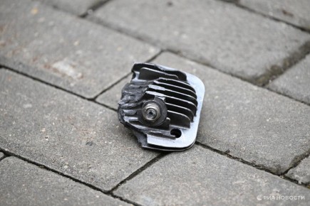 В Севастополе осколки сбитых БПЛА упали в парке