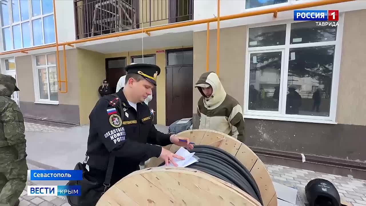 В Севастополе военные следователи СК России провели рейд на строительном объекте