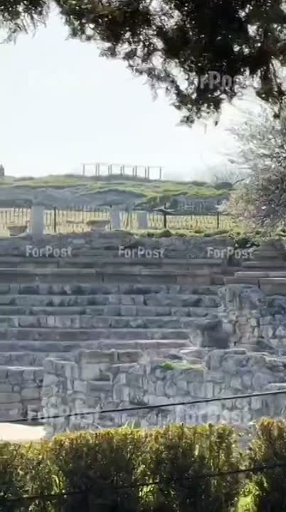 В Херсонесе Таврическом сохранился единственный античный амфитеатр на территории России