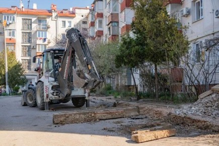 В Севастополе к маю отремонтируют двор на улице Александра Маринеско