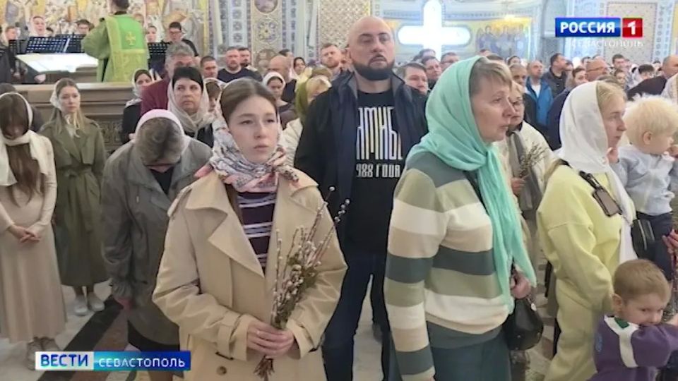 В Севастополе отметили Вербное воскресенье