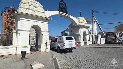 Вражеский беспилотник обезвредили специалисты МЧС