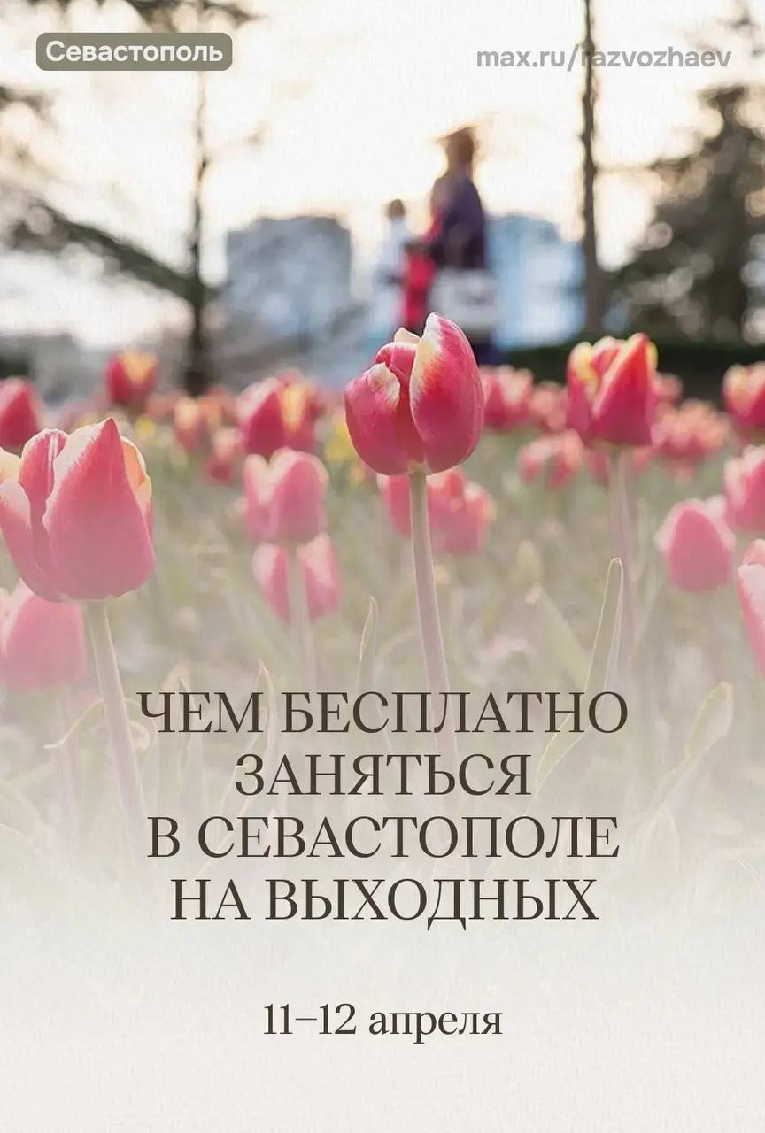 Михаил Развожаев: Впереди выходные, и уже традиционно севастопольские учреждения приготовили множество бесплатных мероприятий