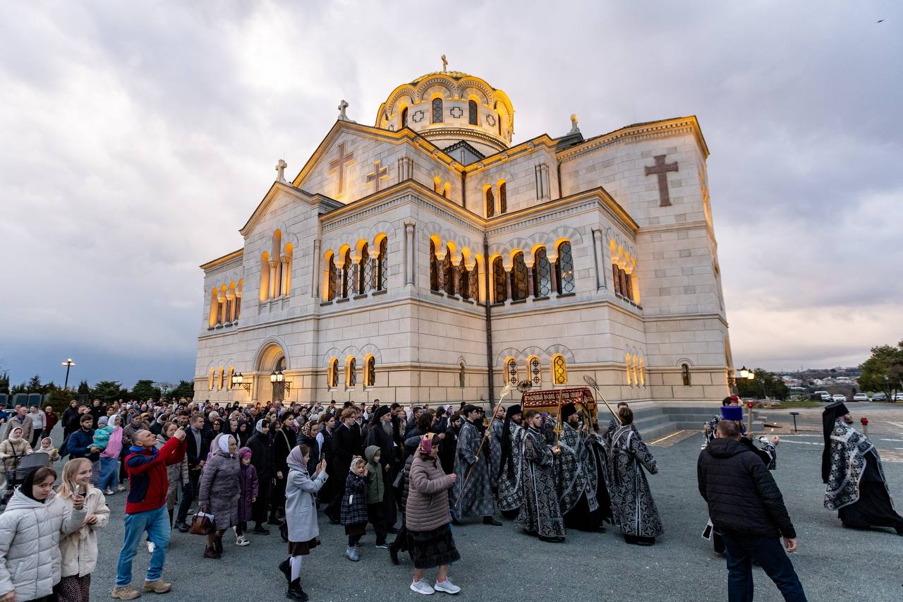Чин погребения совершили в Свято-Успенском Херсонесском монастыре
