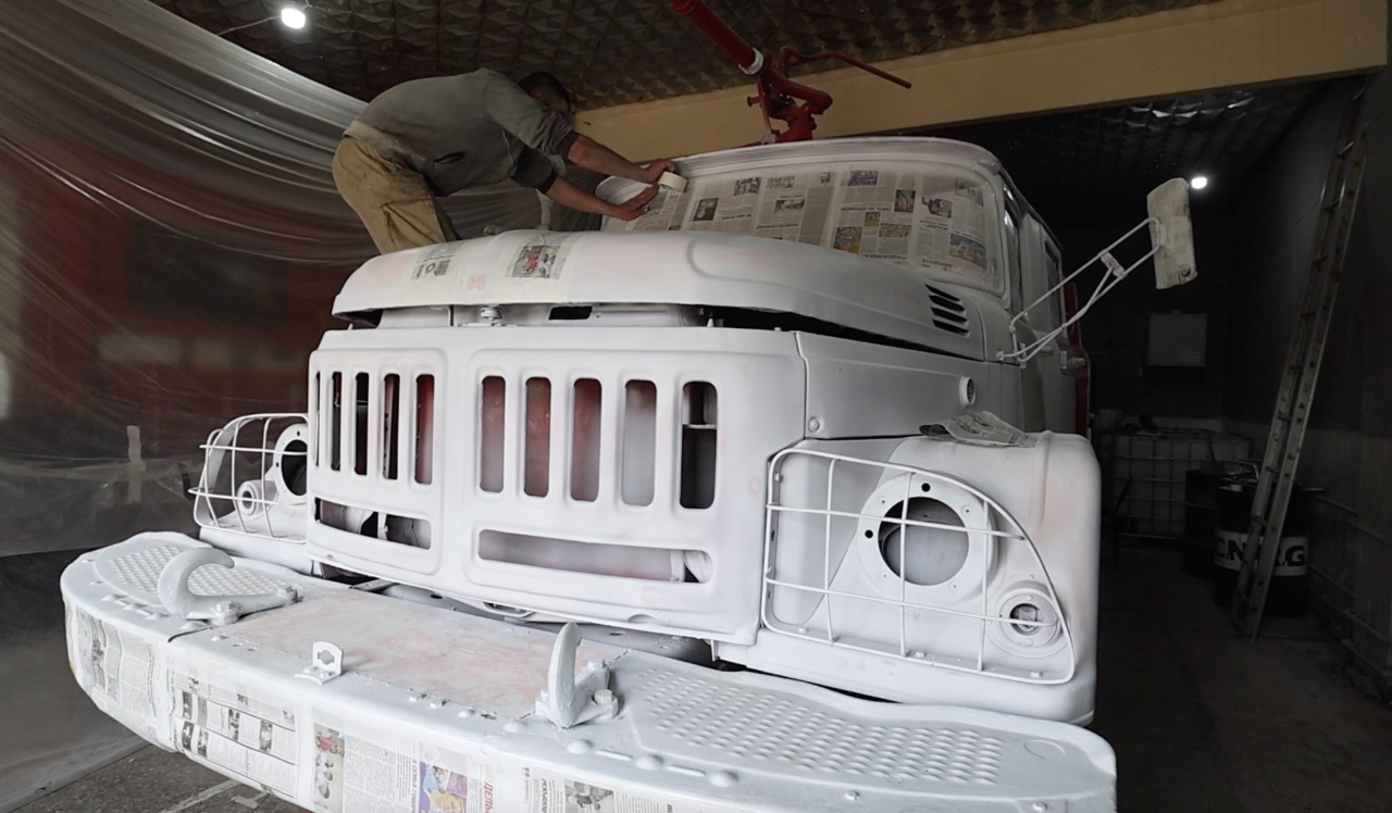 Пожарная машина 1978 года выпуска станет памятником в Геническе