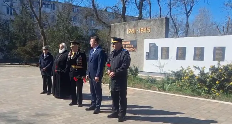 В посёлке Кача отмечают годовщину освобождения от немецко-фашистских захватчиков